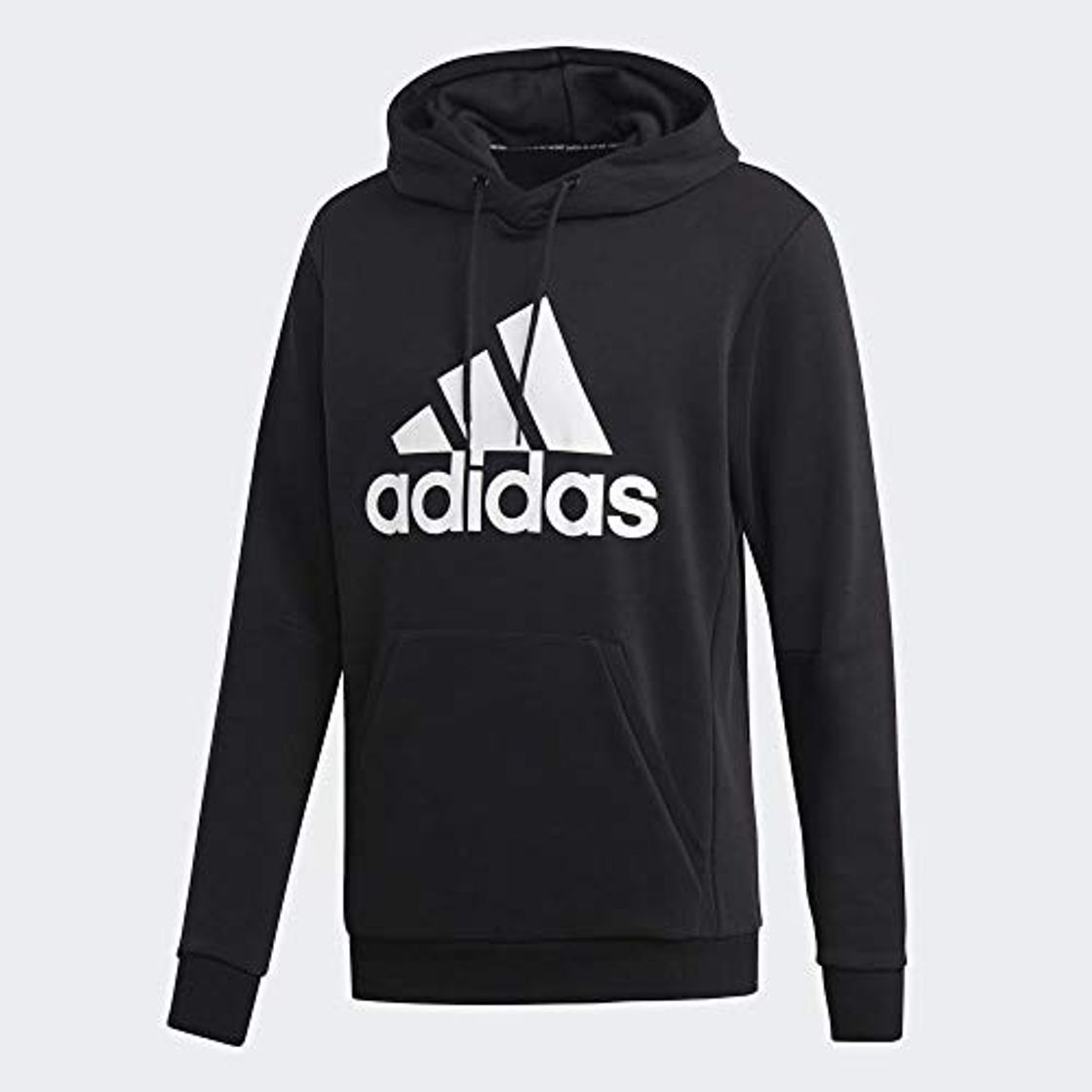 Social adidas Must Haves Badge of Sports Hoodie Sudadera, Hombre, Negro