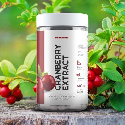 Cranberry Extract 600 mg 60 caps - Saúde do Atleta