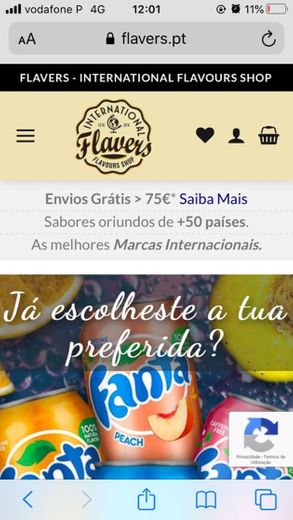 Flavers - International Flavours Shop - Um Mundo de Sabores à sua