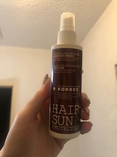 Protetor solar para cabelo
