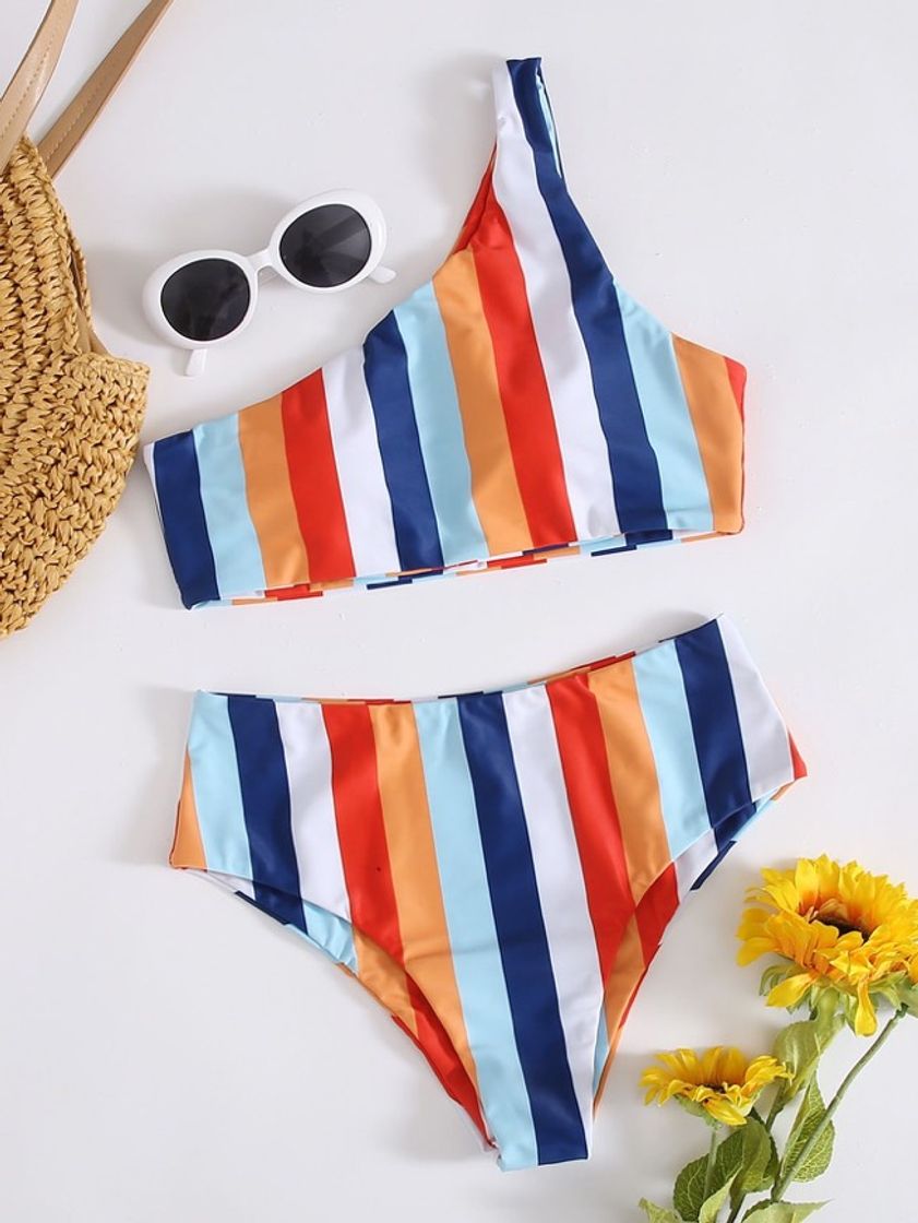 Moda Bikini rayas