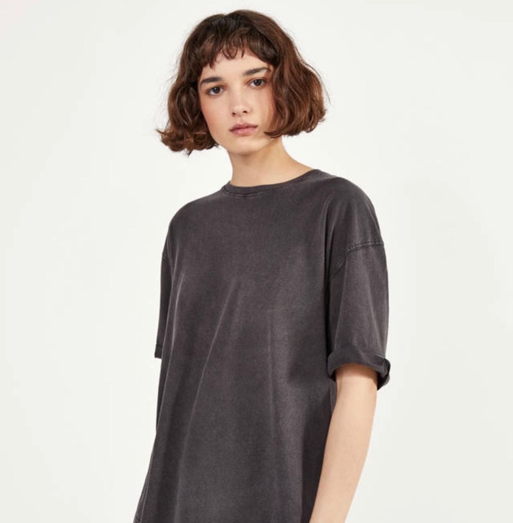 Moda Camiseta oversize de manga corta