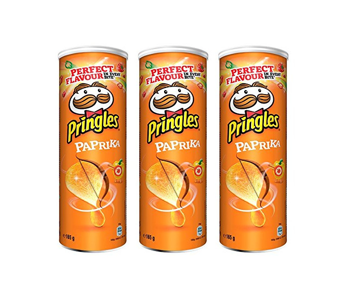 Social Pringles Paprika Crisps 165 gr