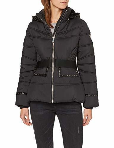 Guess Raina Jacket Abrigo, Negro