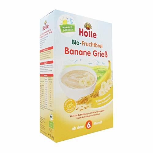 Place Holle Bio Papa de Semolina y Banana 6 M+ 270 g