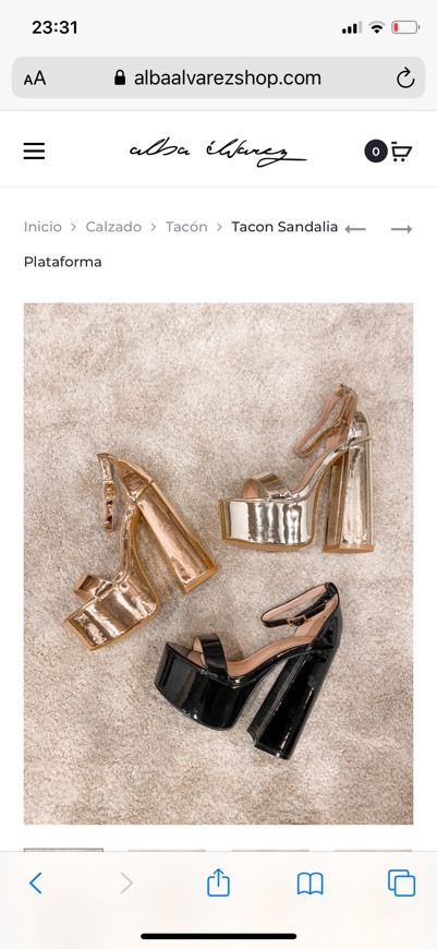 Tacones Plataforma