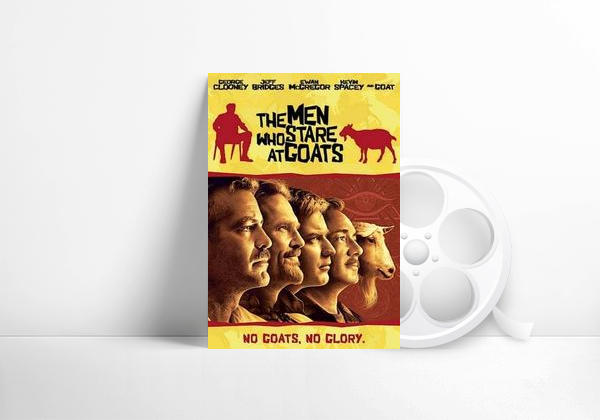 Movie Los hombres que miraban fijamente a las cabras