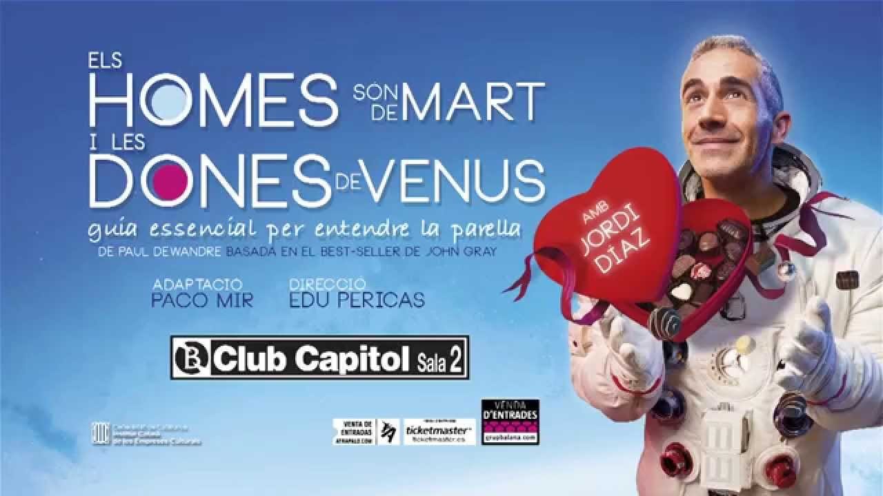 Moda Els homes són de Mart i les dones de Venus - Teatre Barcelona