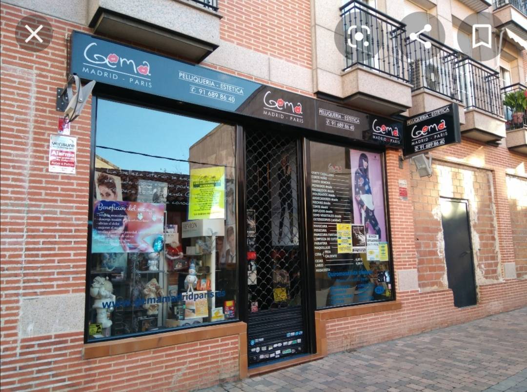 Lugares Peluqueria-Estetica Gema Madrid París