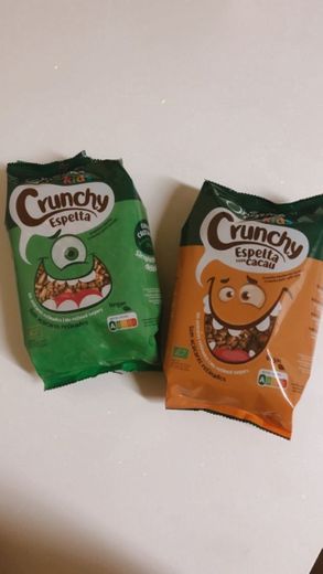 Crunchy Kids de Espelta com Cacau BIO