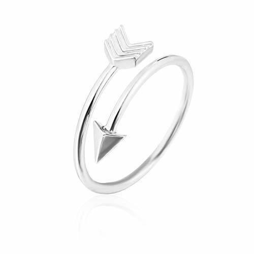 Social GD GOOD.designs EST. 2015 Anillo de diseño para Mujeres con Elegante Forma