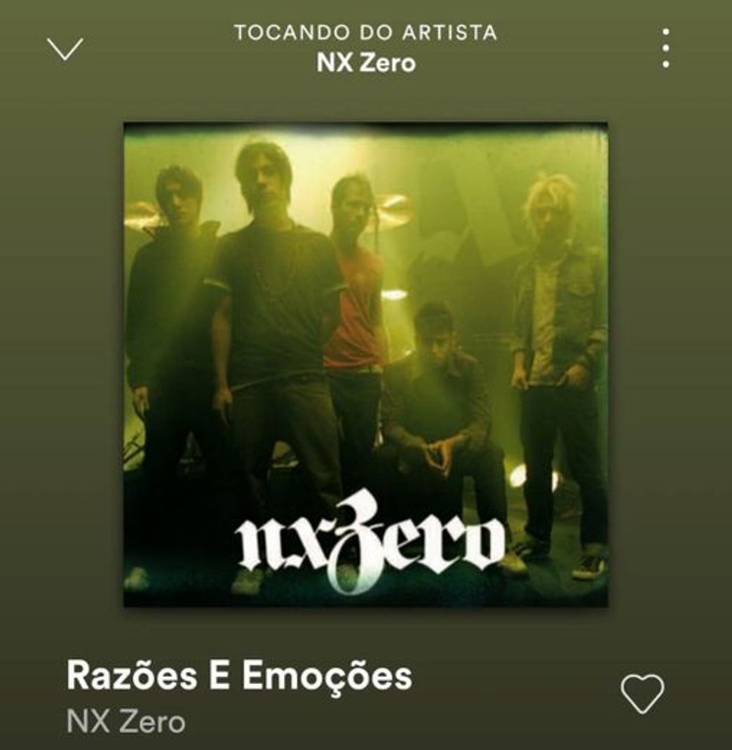 Canción NX ZERO