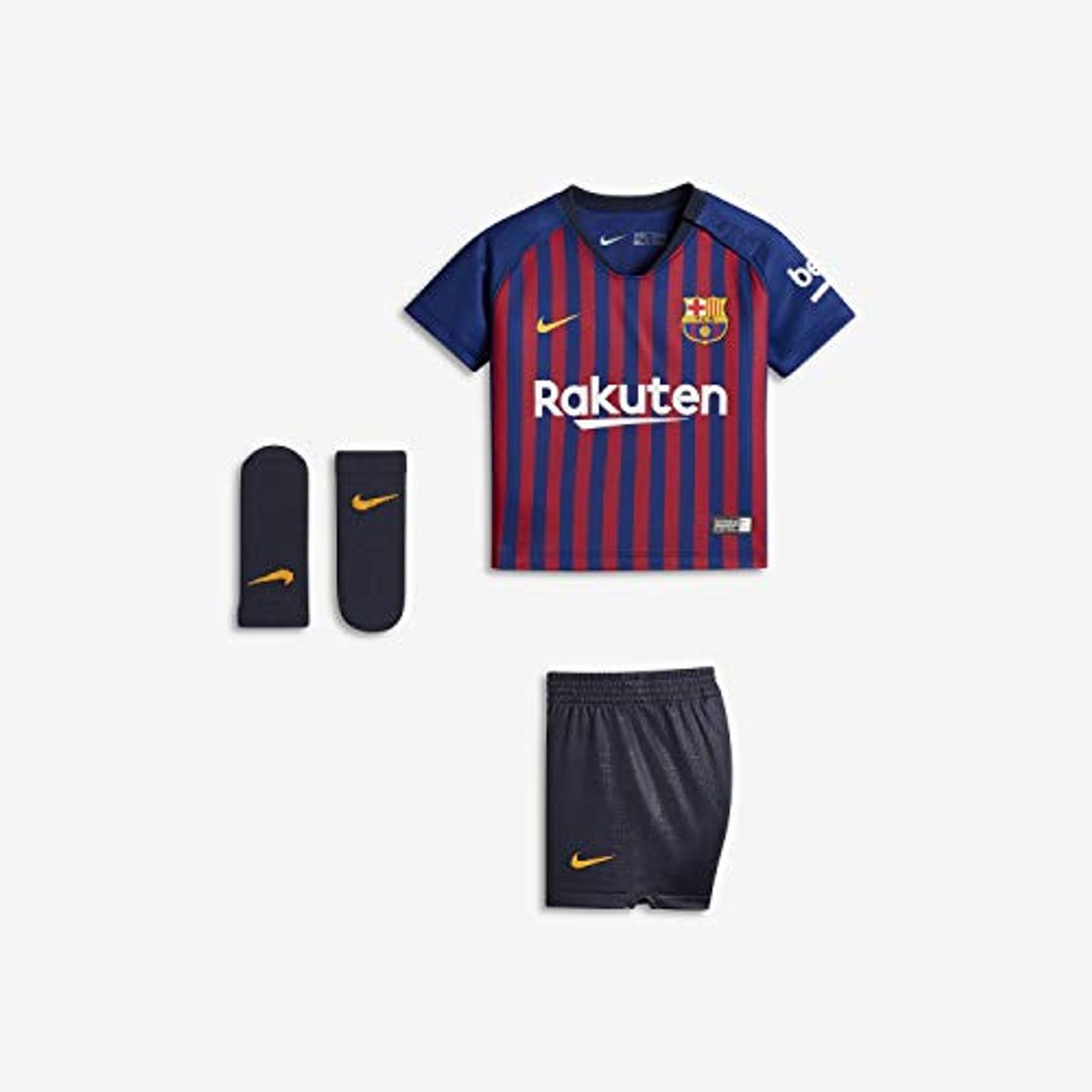 NIKE FC Barcelona I Nk BRT Kit Hm Conjunto 1ª Equipación, Unisex