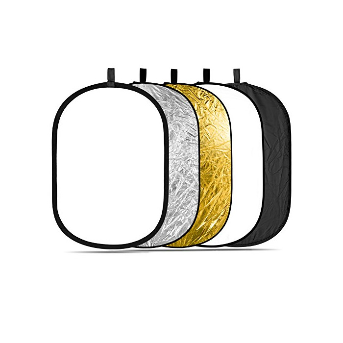 Social Neewer 5 en 1 Multi Portátil 100 x 150CM Reflector de Iluminación