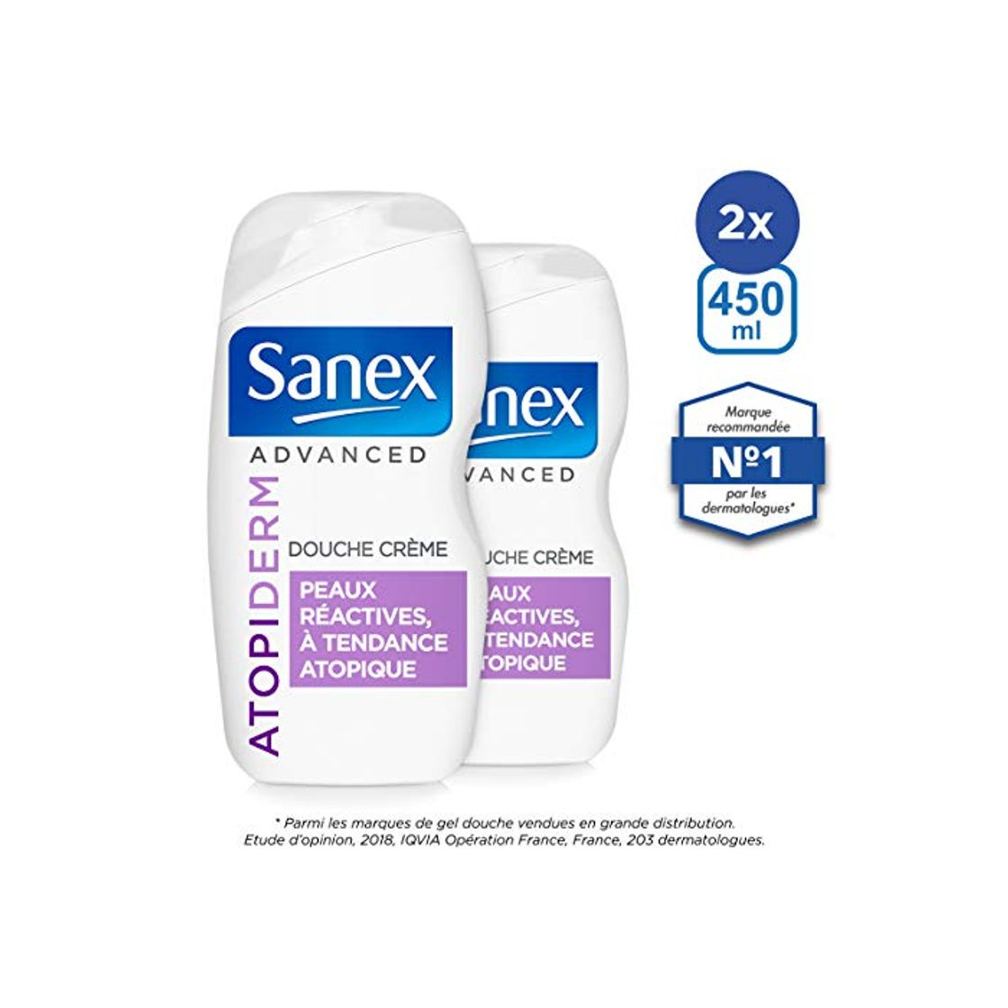 Product Sanex Advanced – AtopiDerm ducha 450 ml – juego de 2