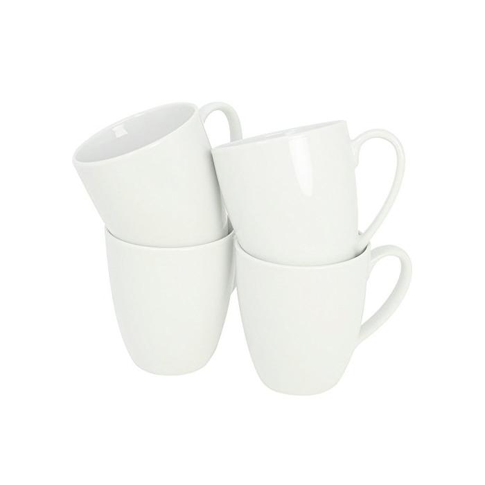 Producto com-four® 4x Taza de café hecha de porcelana