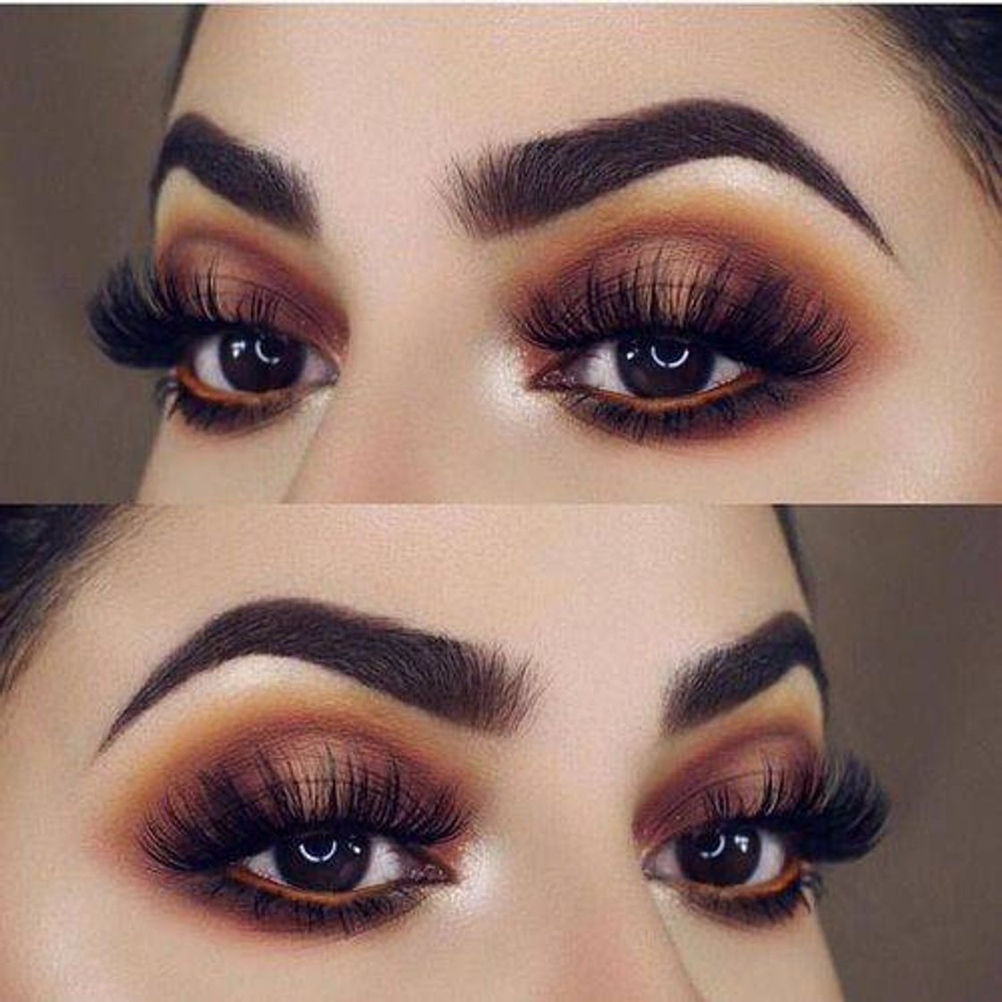 Makeup dourado