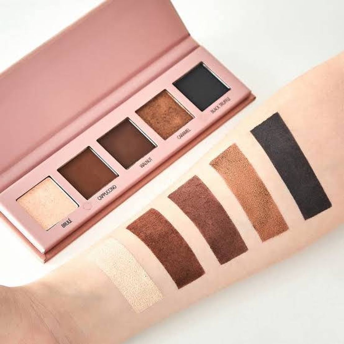 Moda Océane - Paleta de Sombras 5 Tons: 3 Cintilantes e 2 Opacas
