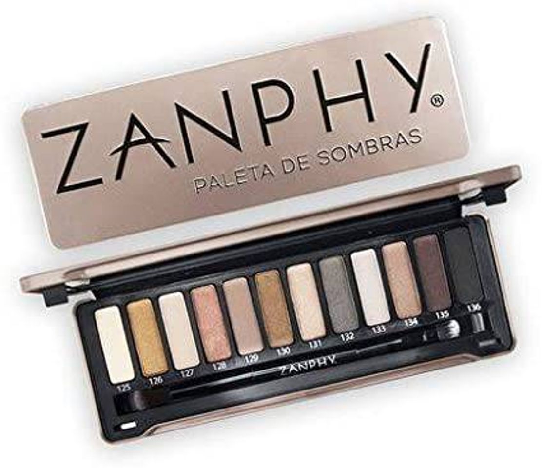 Social Paleta de Sombras, Zanphy, Nude Metálico