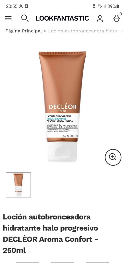 Fashion DECLÉOR Neroli Bigarde Hydrating Gradual Glow Tanning Lotion ...