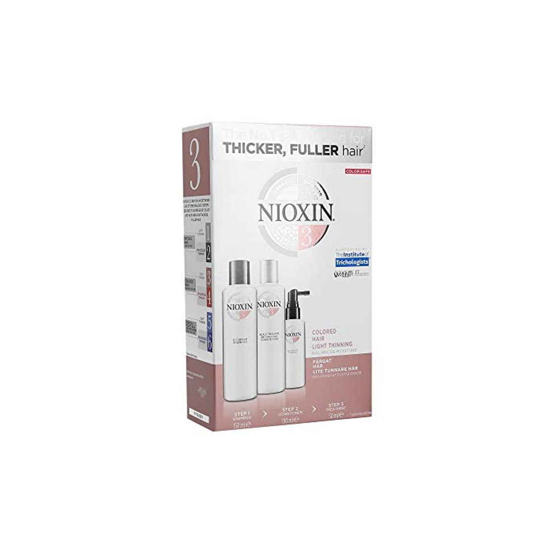 Product Nioxin Kit Sistema 3 Color Safe Revitalizador de Cabello