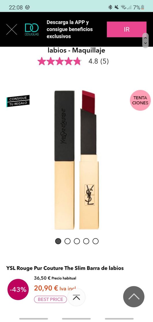 Social Reverse red labial