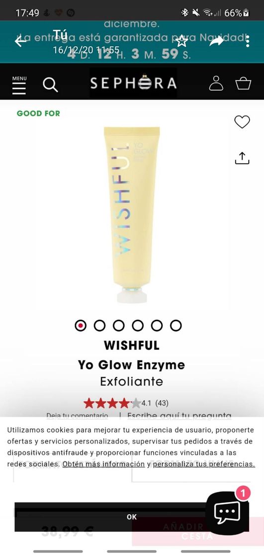 Moda Yo Glow Enzyme - Exfoliante of WISHFUL ≡ SEPHORA