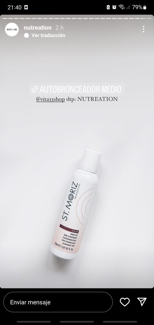 Fashion St moriz en spray