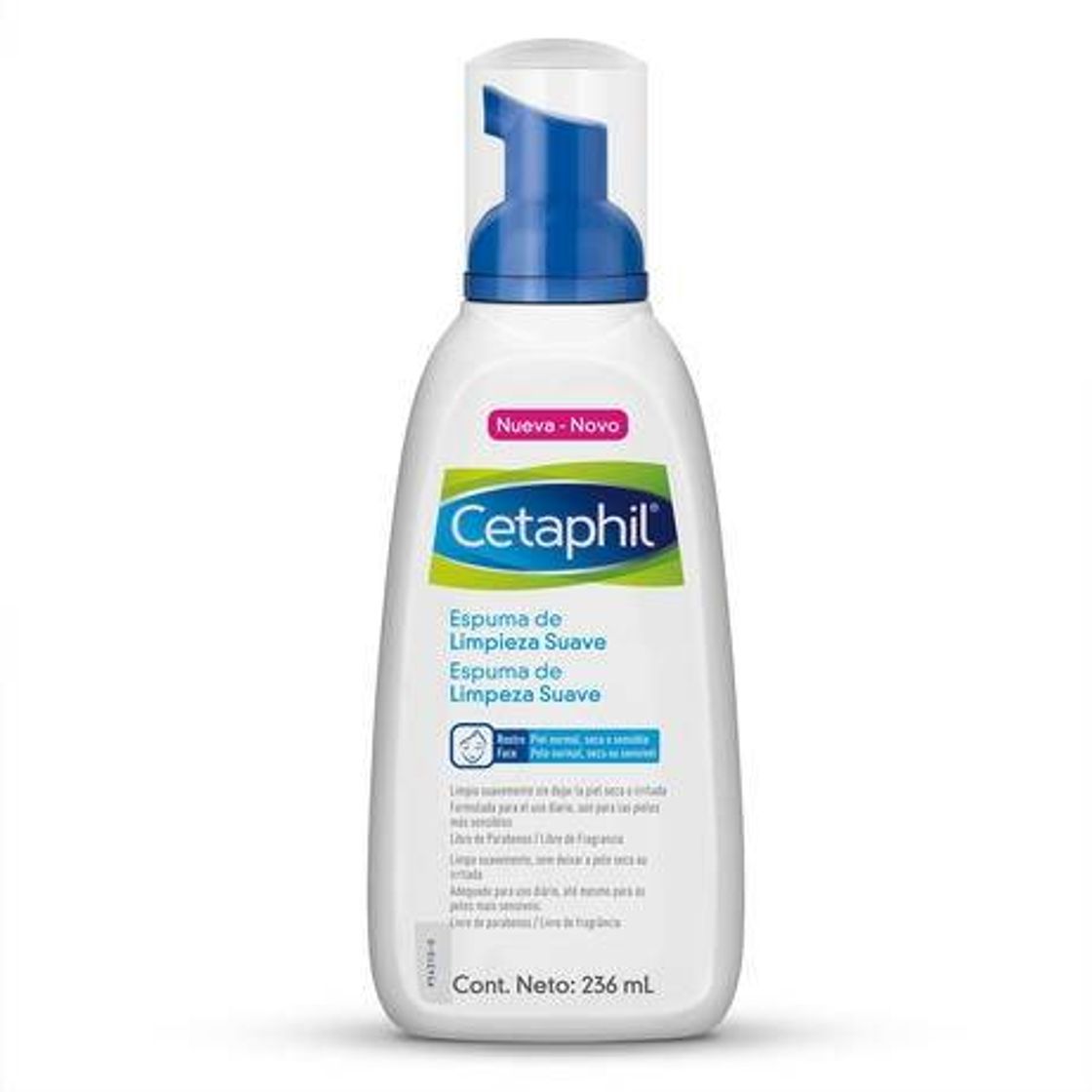 Fashion Cetaphil Espuma de Limpieza Suave Para Rostro Con Piel Normal ...