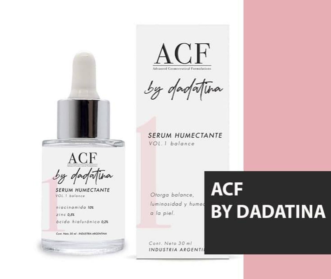 Moda Serum Humectante ACF Dadatina x 30 ml - farmacityar