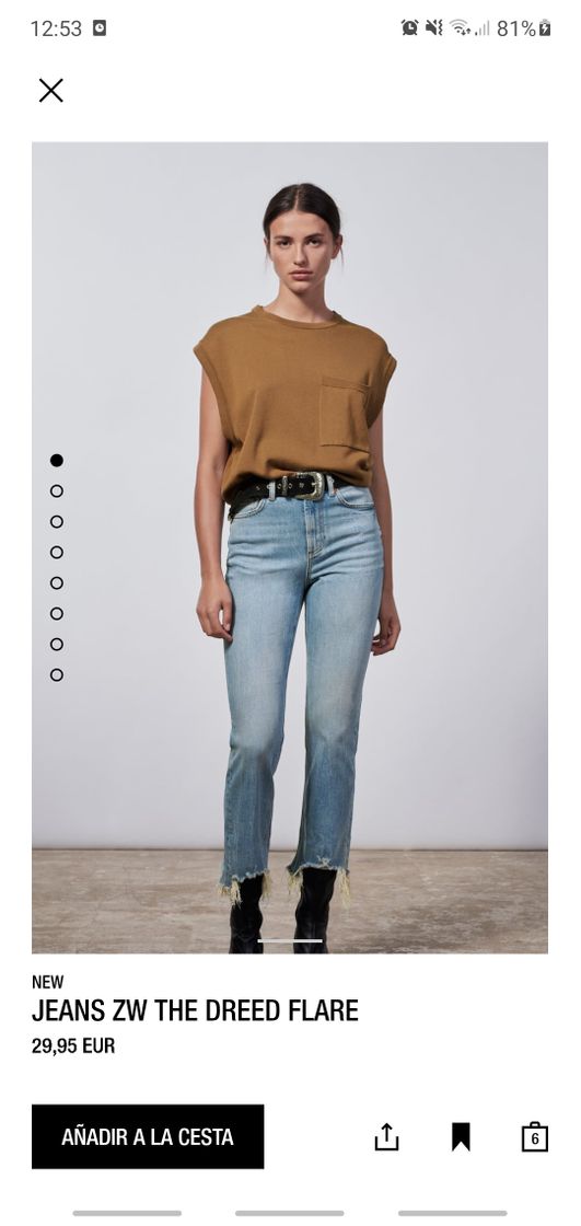 Fashion ZW THE DREED FLARE JEANS - Blue | ZARA United States