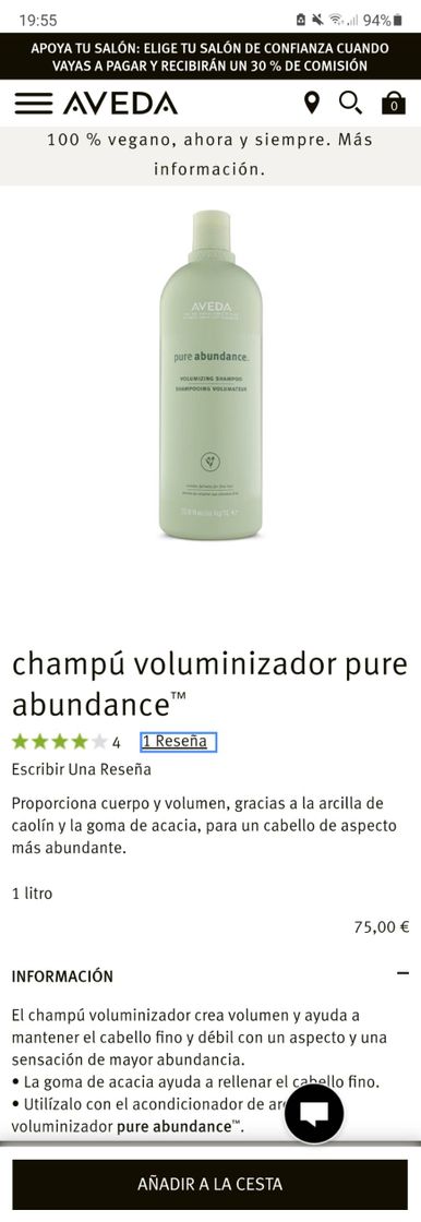 Social Champu pelo fino