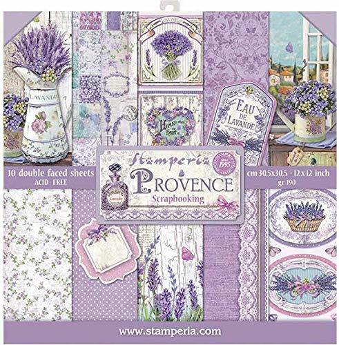 Home STAMPERIA SBBL51 Provence - Bloc de papel