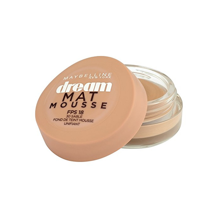 Beauty Maybelline Dream Matte Mousse 30 Sable Cazuela Crema - base de maquillaje