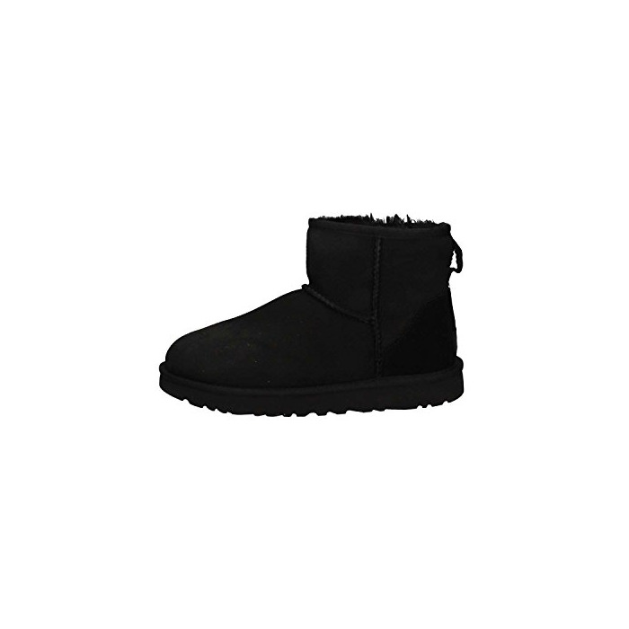 Fashion UGG Ugg Classic Mini II Botas de Tobillo para Mujer Negro