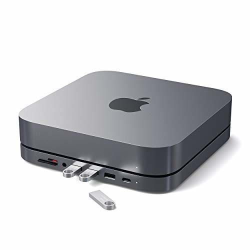 SATECHI Soporte & Hub Tipo-C de Aluminio – Compatible con Mac Mini