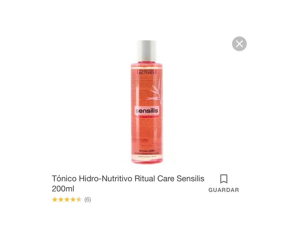 Products Tónico hidratante facial Sensilis