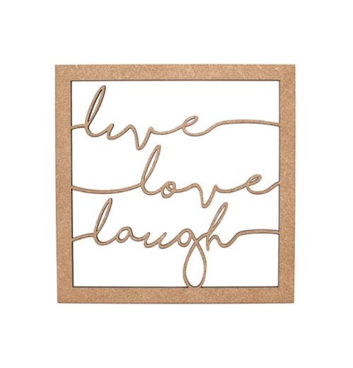 Quadro Live Love Laugh 