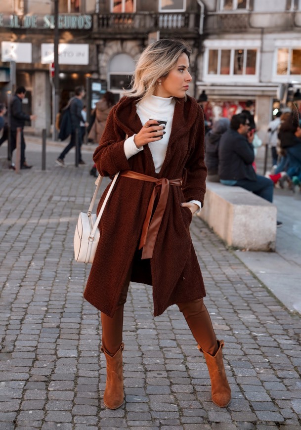 Fashion Casaco malha - Winter look