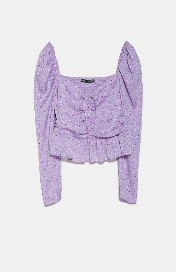 Fashion Blusa Lavanda - Zara