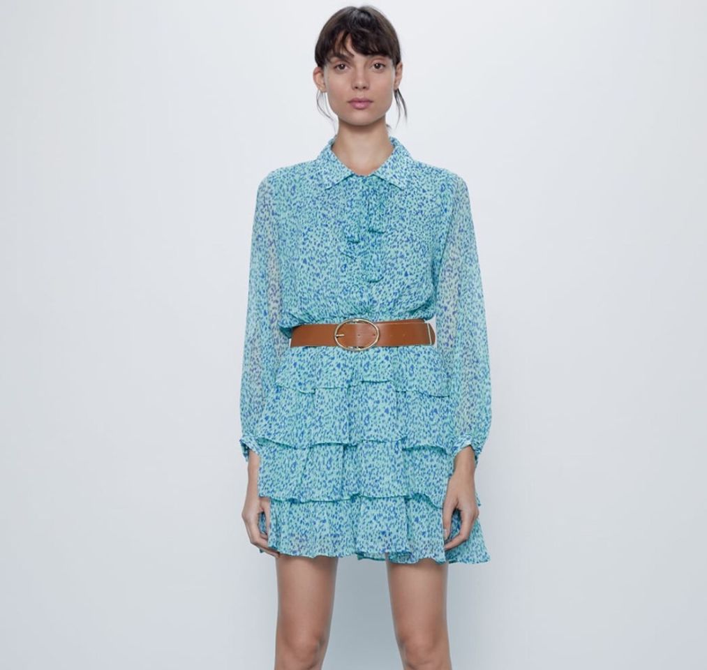Social Vestido com cinto 