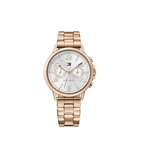 tommy watch rose gold 