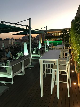 Place Garden roof bar hotel Altis Grand hotel , Lisbon