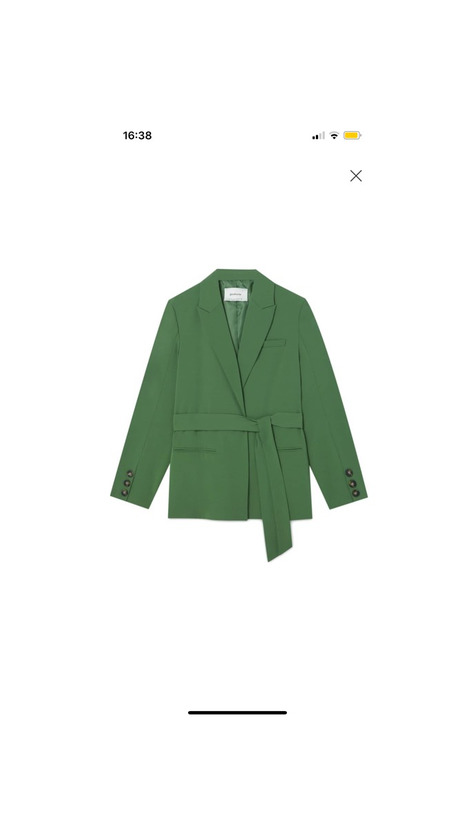 Blazer com cinto 