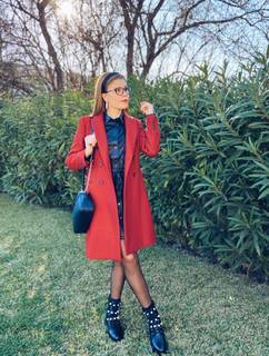 Product RED COAT ZARA 