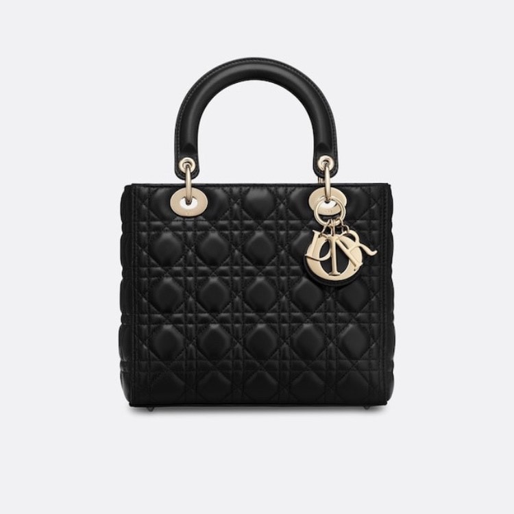 Moda LADY DIOR LAMBSKIN BAG