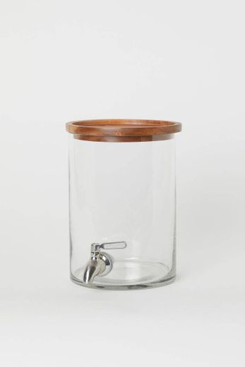 Dispensador vidro com torneira