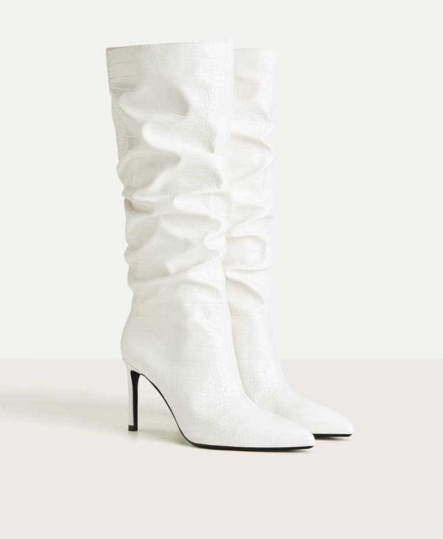 Product White over the knee boots