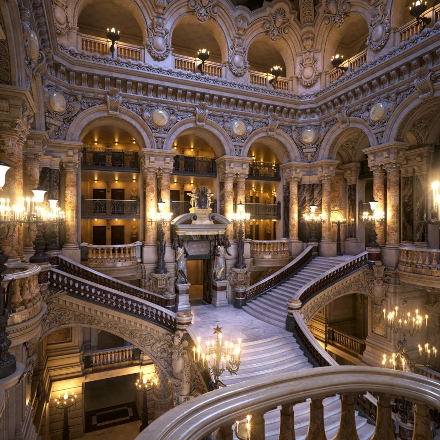 Lugar Ópera Garnier