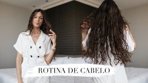 Moda Vídeo A minha rotina de Cabelo Encaracolado